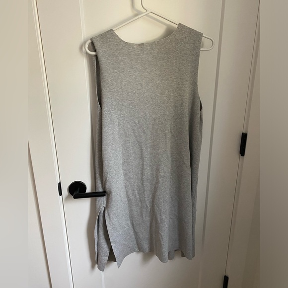Dex long sleeveless open cardigan NWOT - Picture 4 of 5